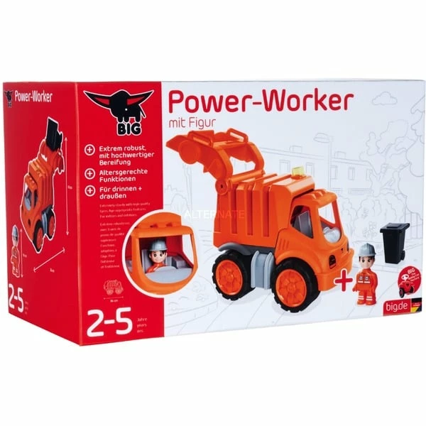 BIG Power-Worker Véhicules Pour Enfants, Jeu Véhicule – Image 2