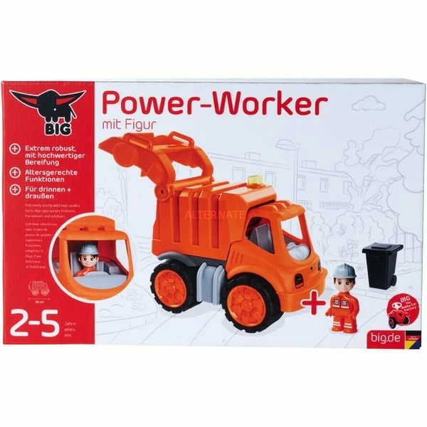 BIG Power-Worker Véhicules Pour Enfants, Jeu Véhicule – Image 3