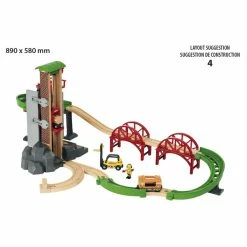 BRIO Grand Circuit Plateforme Multimodale, Jeu De Construction -BABY Born shop BRIO Grand circuit plateforme multimodale Jeu de construction@@1ss6es0g 4