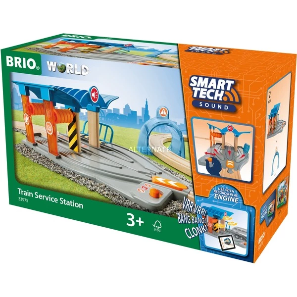 BRIO Station De Services Smart Tech Sound, Jeu De Construction – Image 4