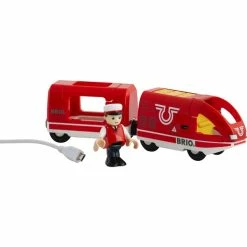 BRIO Train De Voyageur Rechargeable, Jeu Véhicule