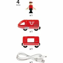 BRIO Train De Voyageur Rechargeable, Jeu Véhicule -BABY Born shop BRIO Train De Voyageur Rechargeable Jeu v hicule@@1ss6e01b 2