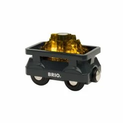BRIO Wagon Lumineux Chargé D’or, Jeu Véhicule