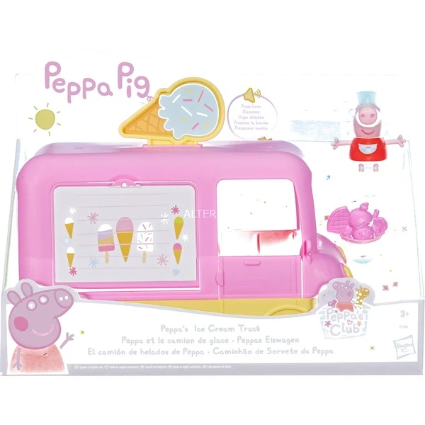 Hasbro Peppa Pig Peppa’s Adventures Peppa’s Ice Cream Truck, Figurine – Image 2