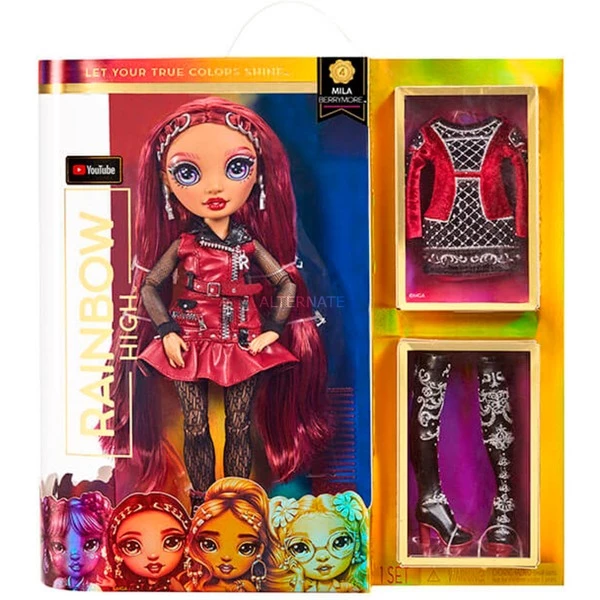 MGA Entertainment CORE Fashion Doll- Mila Berrymore (Burgundy), Poupée – Image 5
