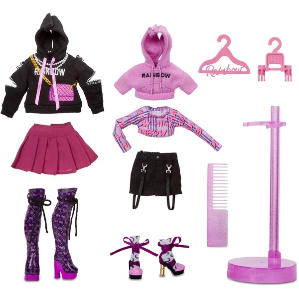 MGA Entertainment CORE Fashion Doll- Orchid, Poupée – Image 4