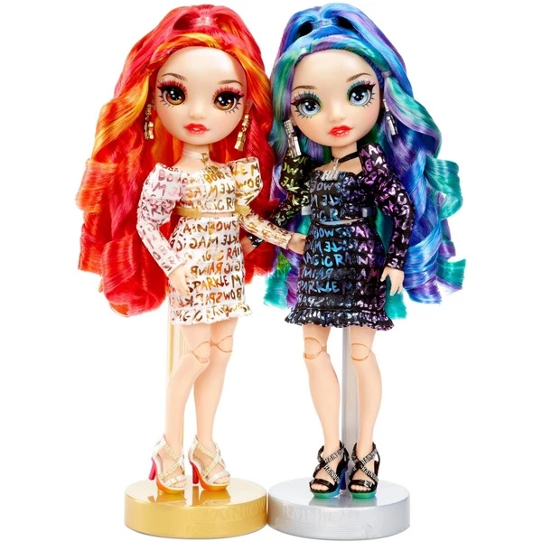 MGA Entertainment Rainbow High - Twins Laurel & Holly Devious, Poupée