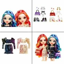 MGA Entertainment Rainbow High - Twins Laurel & Holly Devious, Poupée -BABY Born shop MGA Entertainment Rainbow High Twins Laurel Holly Devious Poup e@@1751598 32