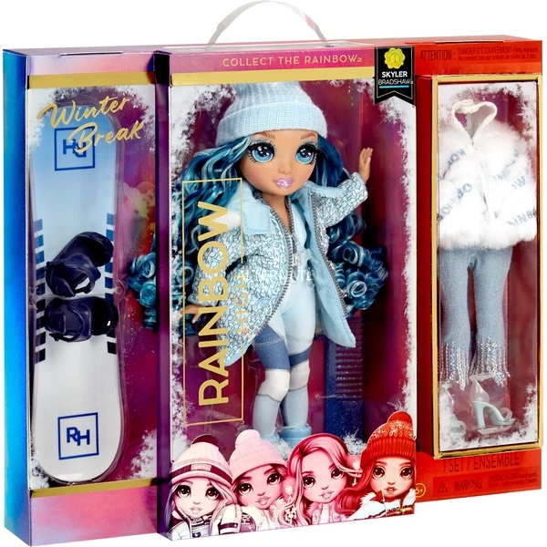 MGA Entertainment Winter Break Fashion Doll- Skyler Bradshaw (Blue), Poupée