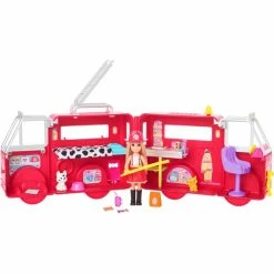 Mattel Chelsea Le Camion De Pompiers De, Poupée
