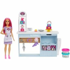 Mattel Coffret Et Sa Pâtisserie, Poupée