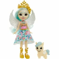 Mattel Enchantimals Paolina Pégase Et Wingley, Poupée