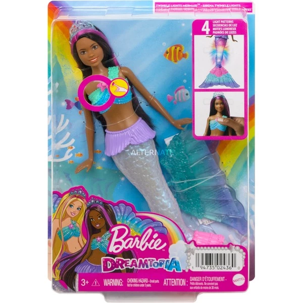 Mattel Poupée Dreamtopia Sirène Lumières Scintillantes 8 Mattel Poupée Dreamtopia Sirène Lumières Scintillantes – Image 6