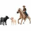 Schleich Farm World Aventures D'équitation Western, Figurine -BABY Born shop Schleich Farm World Aventures d quitation Western Figurine@@1832828