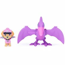 Spin Master PAW Patrol, Coffret De Figurines Articulées Dino Rescue Stella Et Dinosaure, Pour Les Enfants à Partir De 3 Ans -BABY Born shop Spin Master PAW Patrol Coffret de figurines articul es Dino Rescue Stella et dinosaure pour les enfants partir de 3 ans@@1849561 2