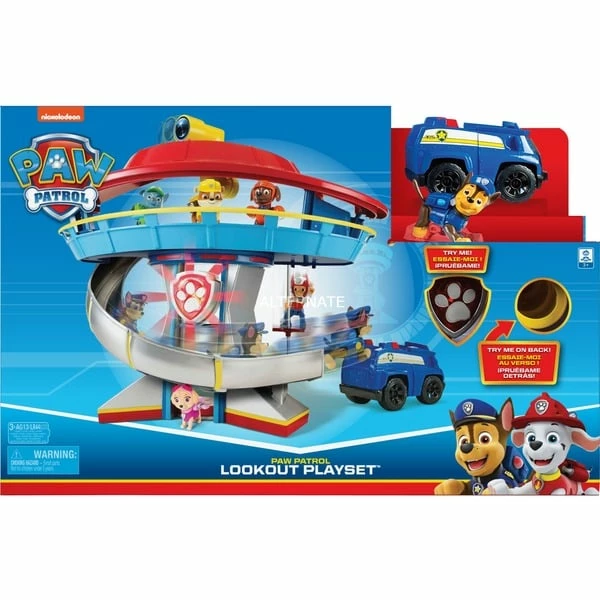 Spin Master Pat Patrouille – Quartier Général Pat Patrouille – Playset Complet Avec Tour De Contrôle, Toboggan, Ascenseur, Figurine Et Véhicule Chase Paw Patrol – 6060007 – Jouet Enfant 3 Ans Et +, Jeu De Construction 3 Spin Master Pat Patrouille – Quartier Général Pat Patrouille – Playset Complet Avec Tour De Contrôle, Toboggan, Ascenseur, Figurine Et Véhicule Chase Paw Patrol – 6060007 – Jouet Enfant 3 Ans Et +, Jeu De Construction