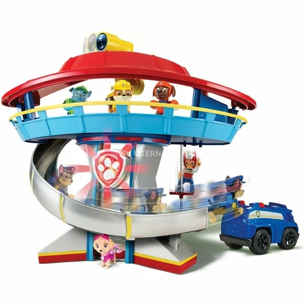 Spin Master Pat Patrouille – Quartier Général Pat Patrouille – Playset Complet Avec Tour De Contrôle, Toboggan, Ascenseur, Figurine Et Véhicule Chase Paw Patrol – 6060007 – Jouet Enfant 3 Ans Et +, Jeu De Construction 5 Spin Master Pat Patrouille – Quartier Général Pat Patrouille – Playset Complet Avec Tour De Contrôle, Toboggan, Ascenseur, Figurine Et Véhicule Chase Paw Patrol – 6060007 – Jouet Enfant 3 Ans Et +, Jeu De Construction – Image 3