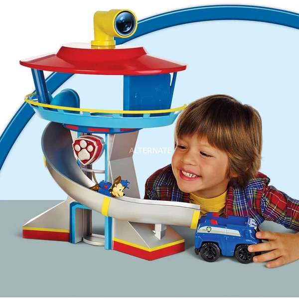 Spin Master Pat Patrouille – Quartier Général Pat Patrouille – Playset Complet Avec Tour De Contrôle, Toboggan, Ascenseur, Figurine Et Véhicule Chase Paw Patrol – 6060007 – Jouet Enfant 3 Ans Et +, Jeu De Construction 7 Spin Master Pat Patrouille – Quartier Général Pat Patrouille – Playset Complet Avec Tour De Contrôle, Toboggan, Ascenseur, Figurine Et Véhicule Chase Paw Patrol – 6060007 – Jouet Enfant 3 Ans Et +, Jeu De Construction – Image 5
