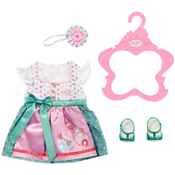ZAPF Creation Creation BABY Born - Dirndl, Accessoires De Poupée