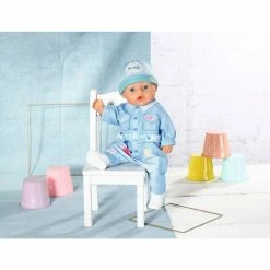 ZAPF Creation Deluxe Jeans Overall, Accessoires De Poupée -BABY Born shop ZAPF Creation Deluxe Jeans Overall Accessoires de poup e@@1807768 2