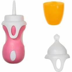 ZAPF Creation Interactive Bottle & Spoon, Accessoires De Poupée