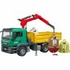 Bruder Camion Avec Grue De Chargement Et Conteneur, Modèle Réduit De Voiture -BABY Born shop bruder Camion avec Grue de Chargement et conteneur Mod le r duit de voiture@@1501184
