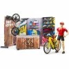 Bruder Magasin De Vélos Bworld, Figurine -BABY Born shop bruder Magasin de v los bworld Figurine@@1735632